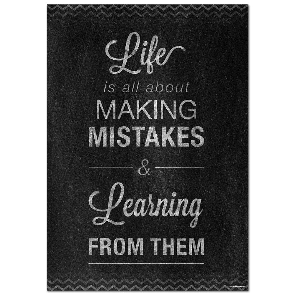 Mistakes Inspire U Poster