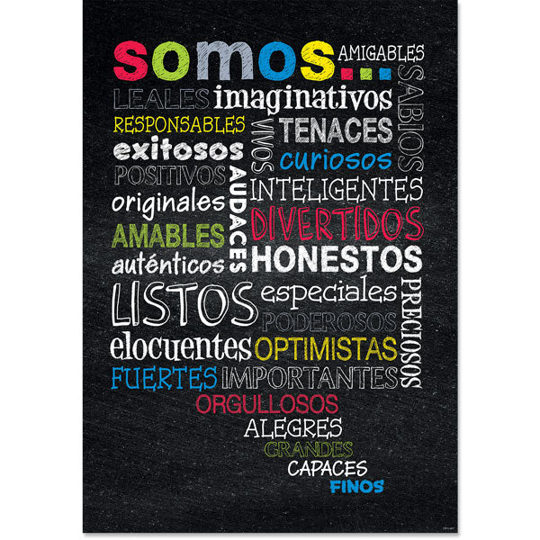 Somos... Spanish Inspire U Poster