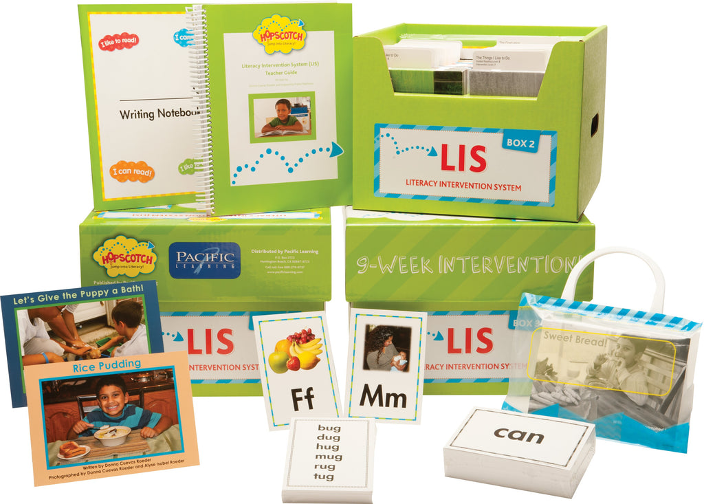Hopscotch Digital Literacy Intervention System (LIS) - Levels D-I Green Kit